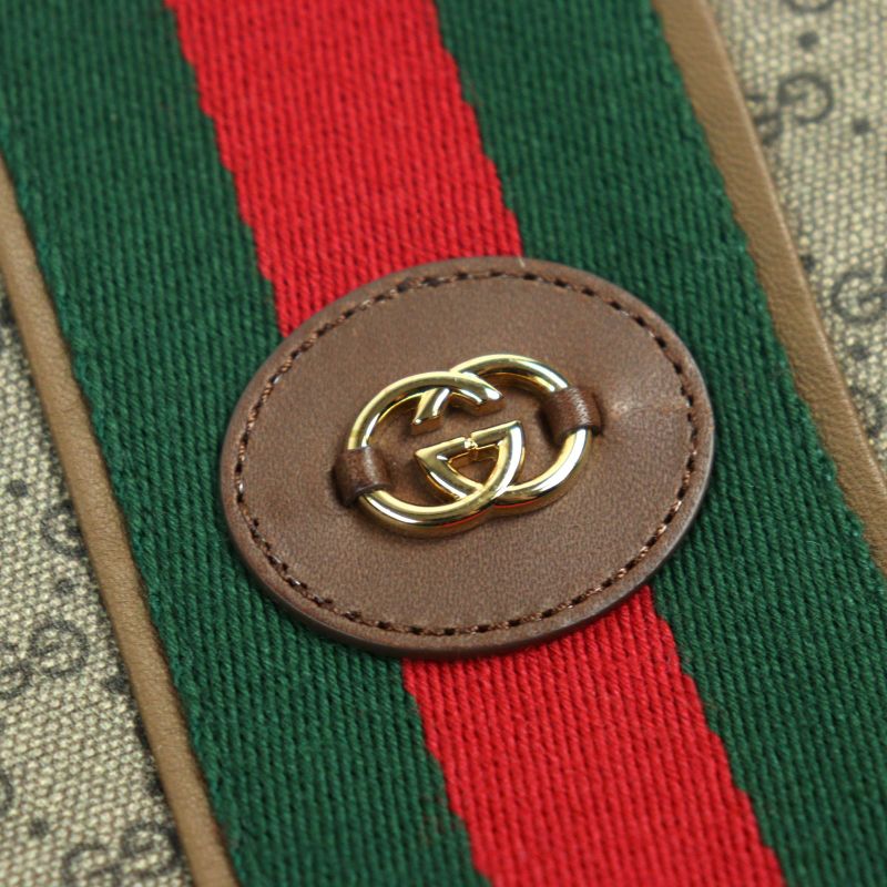 Gucci 655153 Mini GG Jersey Sherry Line Interlocking G Half Zip Hoodie Beige M