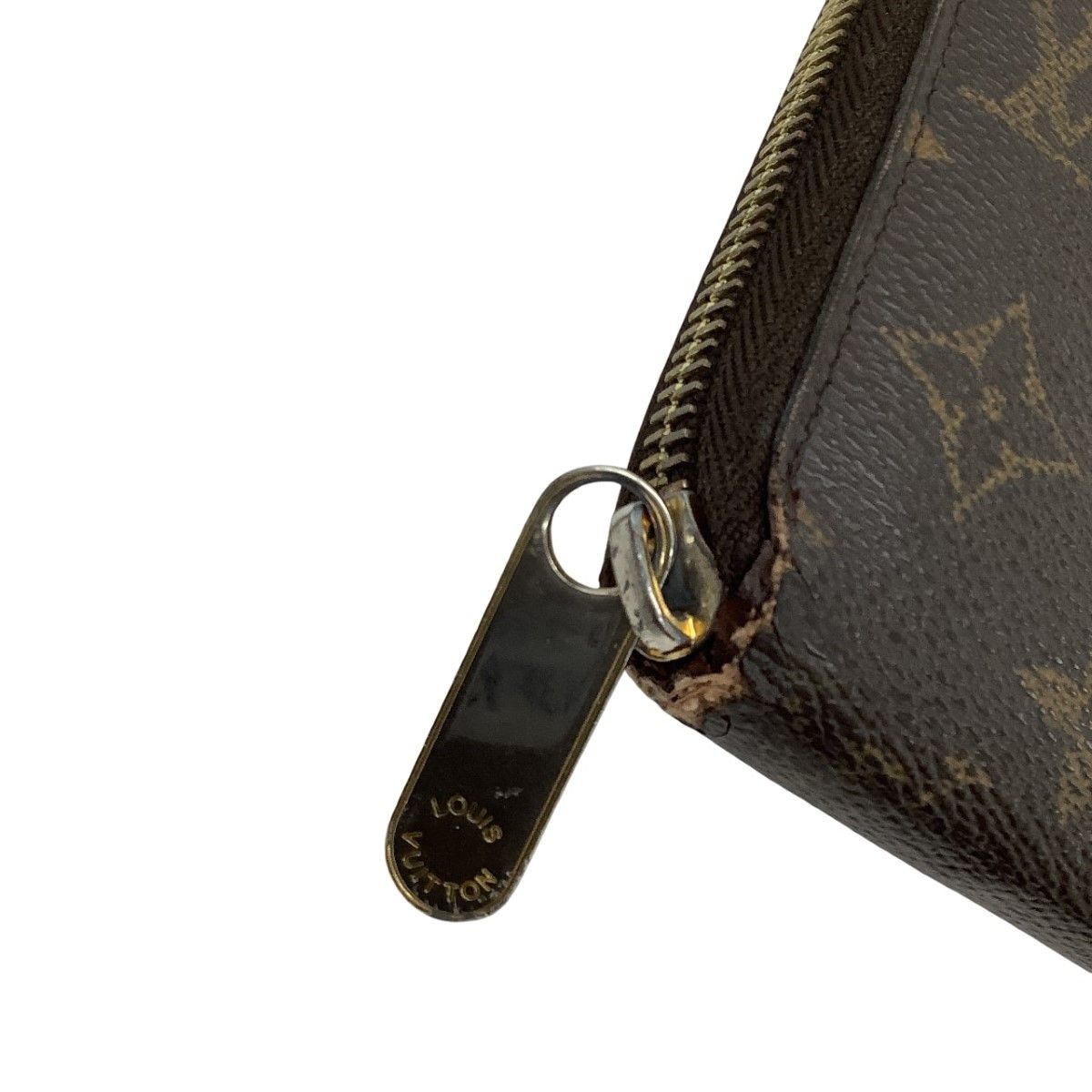 Louis Vuitton Long Wallet Zippy Wallet Brown