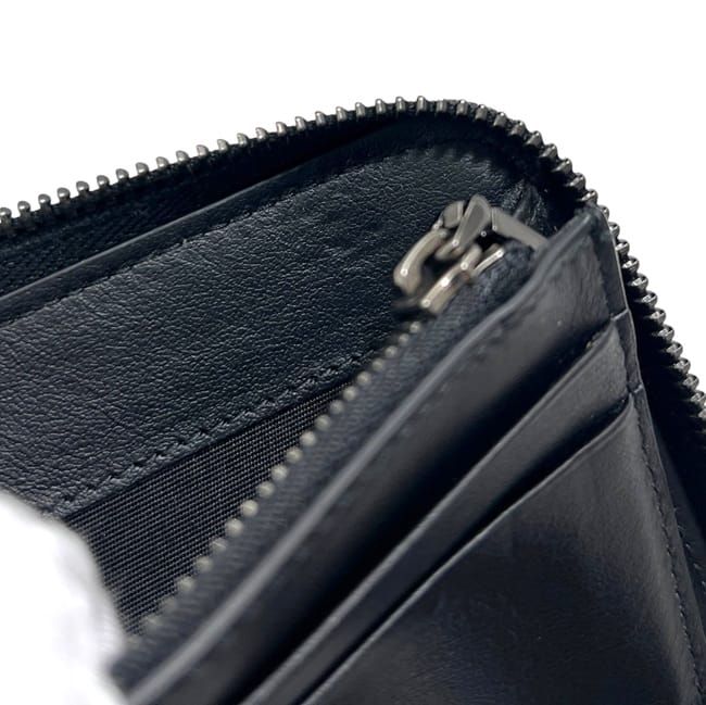 Christian Dior Round Zipper Long Vertical Wallet