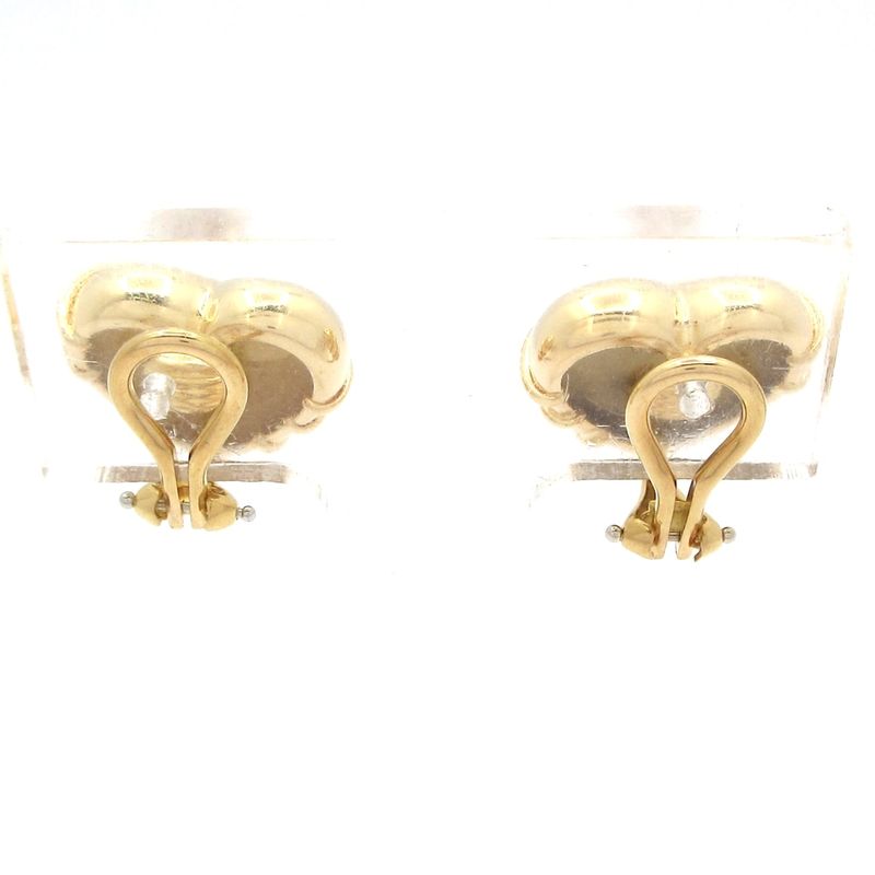 Tiffany & Co Earrings Hearts & Arrows 18K Yellow Gold