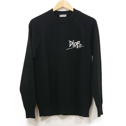 Dior Sean Stussy 20AW Cashmere Knit Size S Black
