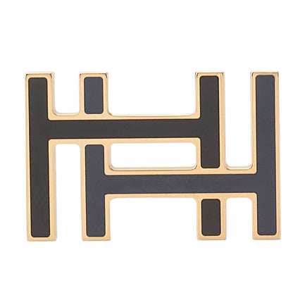 Hermes H O Carre Vosuift X Vaux Epson Belt Pink (gold Hardware) Belt Earring