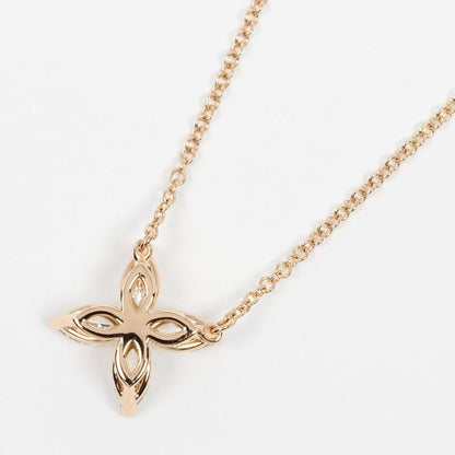 Tiffany & Co Victoria Medium 18K Pink Gold And Diamonds Ladies 2.21g Necklace