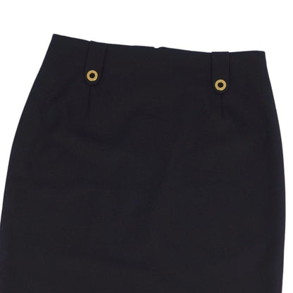 Vintage Celine Skirt Tight Skirt Knee-length None Circle Logo Wool Bottoms