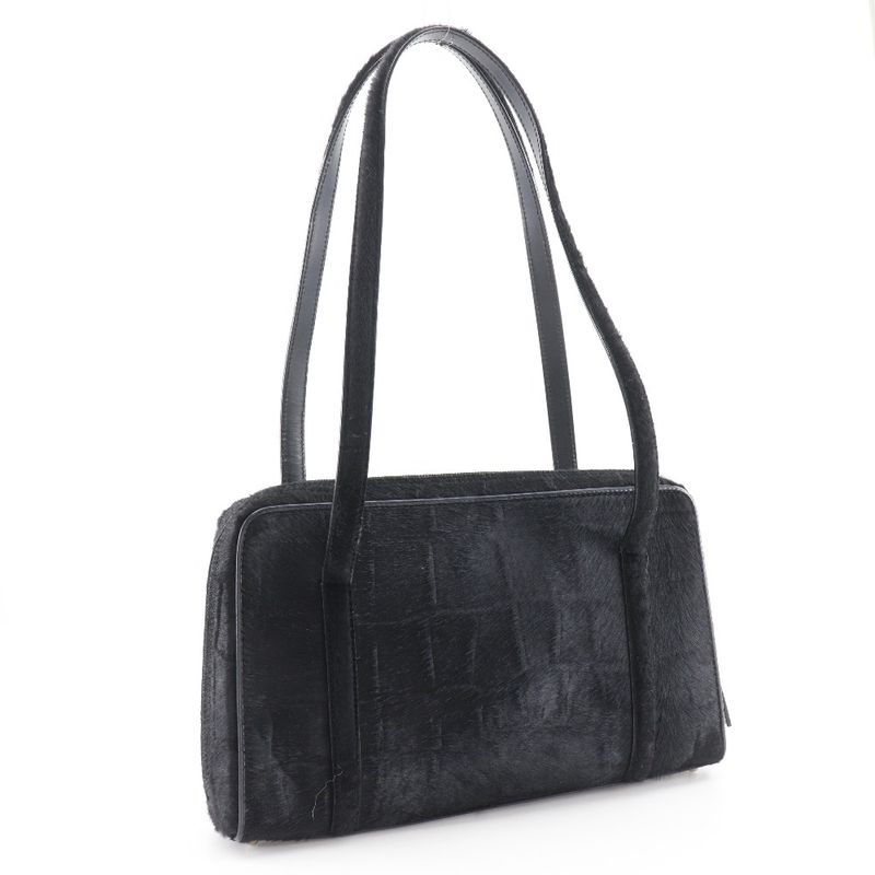 Gucci Old Gucci 000.2296.0528 Halaco Black Ladies Tote Bag