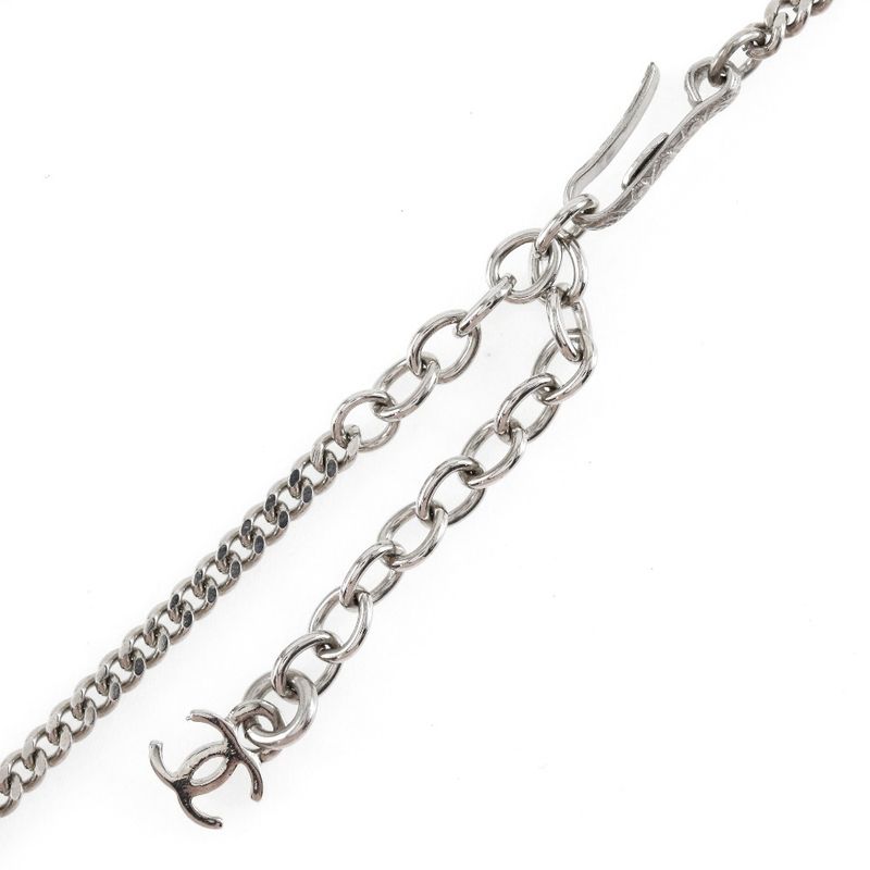 Chanel Coco Mark Metal And Plastic 99P Ladies 9.4g Necklace