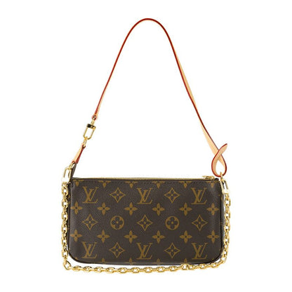 Louis Vuitton Pochette Handbag In Brown