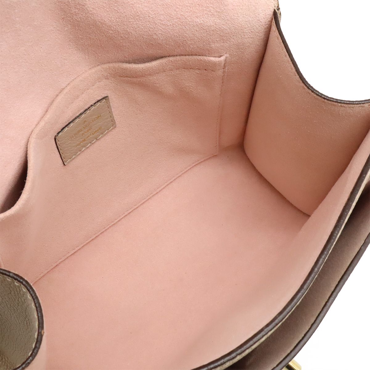 Louis Vuitton My Lock Me Chain Shoulder Bag Pochette Leather Glaze M56137