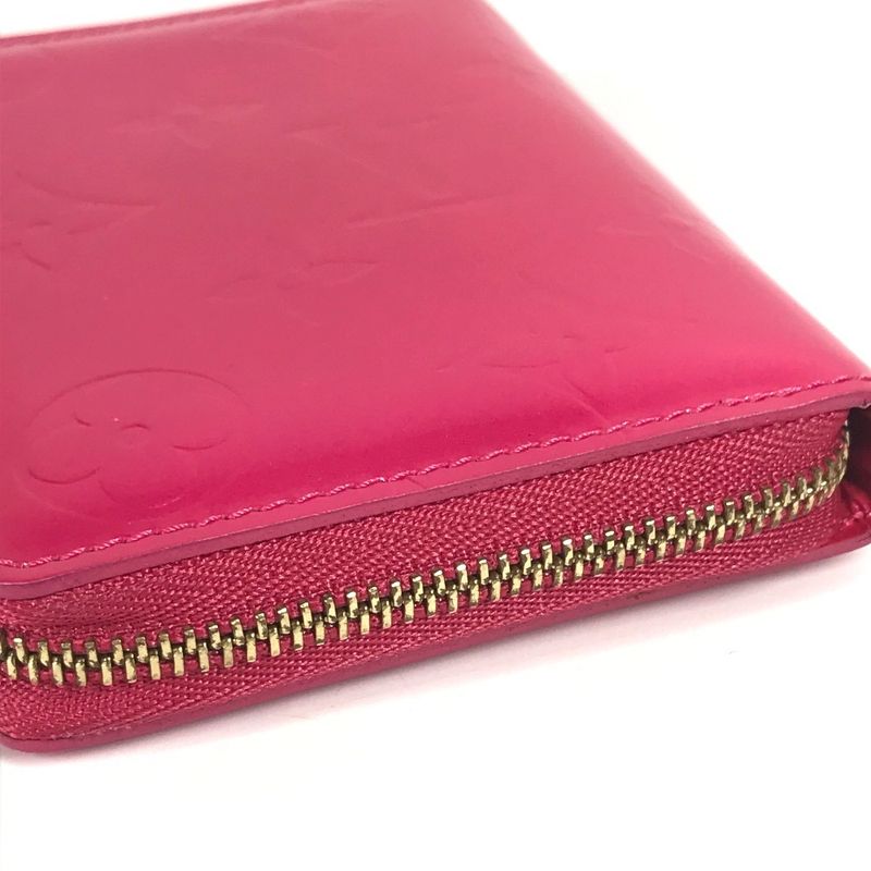 Louis Vuitton Bifold Wallet Bloom Compact Wallet M91238 Monogram Vernis Canvas