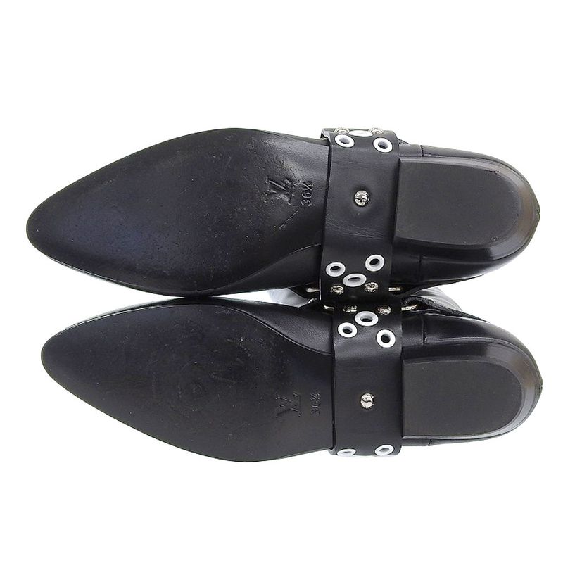 Louis Vuitton 2019 Item Rhapsody Line Pointed Toe Low Heel Leather Long Boots