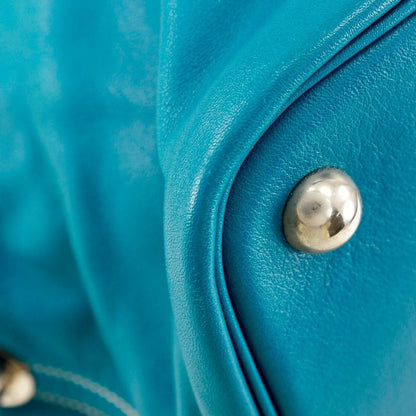 Hermes Bolide Relax 45 Sikkim Turquoise/silver Hardware □Q Unisex Boston Bag