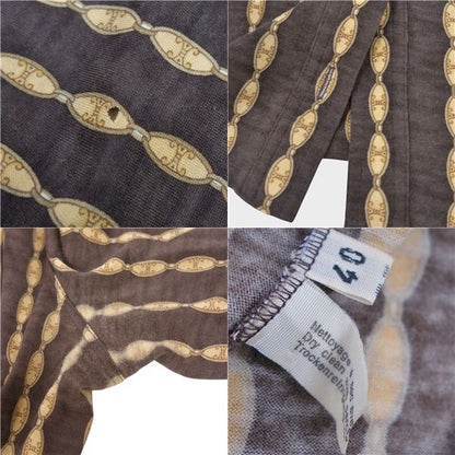 Celine Shirt Blouse Long Sleeves Long Sleeves Wool Italy