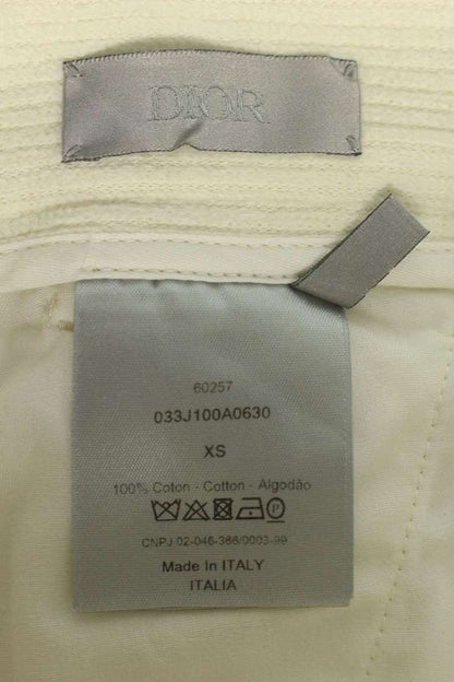 Dior 20AW 033j100a0630 Logo Embroidery Corduroy Half Pants Men's XS