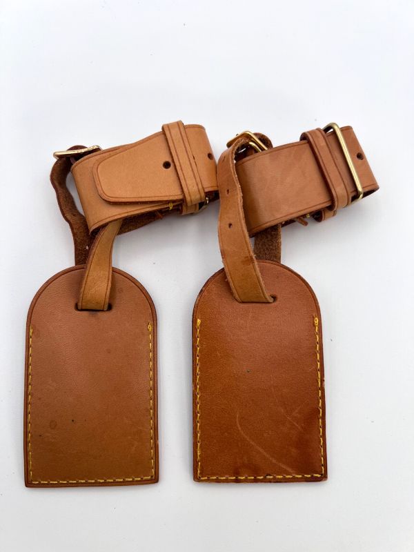 Louis Vuitton Name Tag Poinier Handle Holder 09bs264