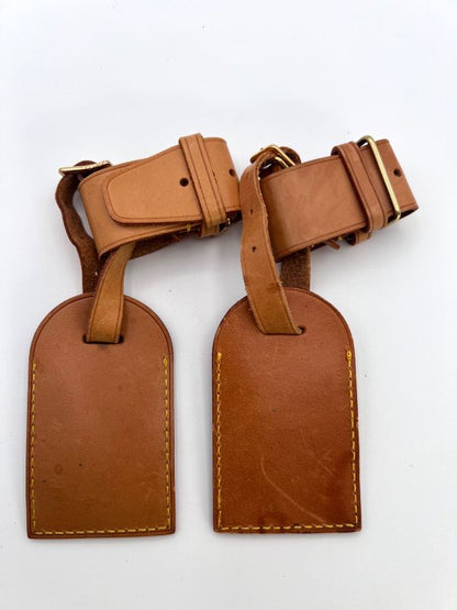 Louis Vuitton Name Tag Poinier Handle Holder 09bs264