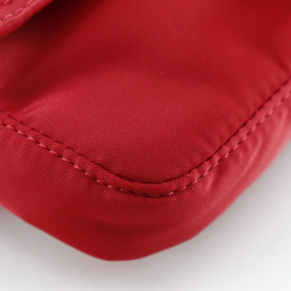 Fendi Mamma Bucket Porter Collaboration 2WAY Shoulder 7as138 Nylon Red Ladies