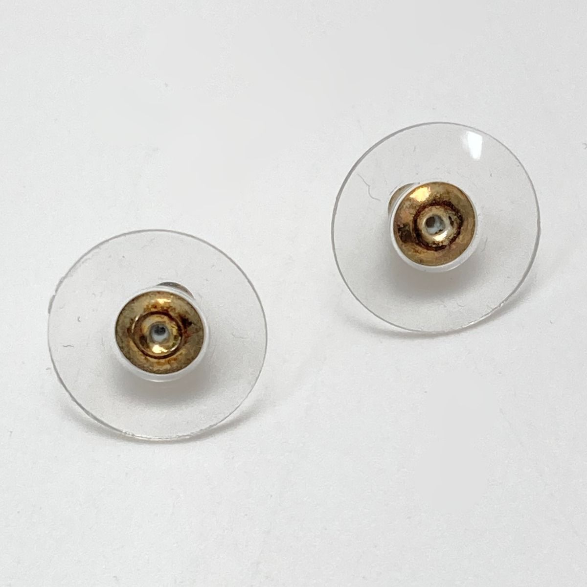 Chanel Cocomark Fake Pearl Earrings A22v GP Rhinestone