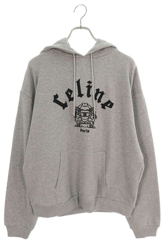 Celine Ry08m670q Blason Loose Hoodie Men's M