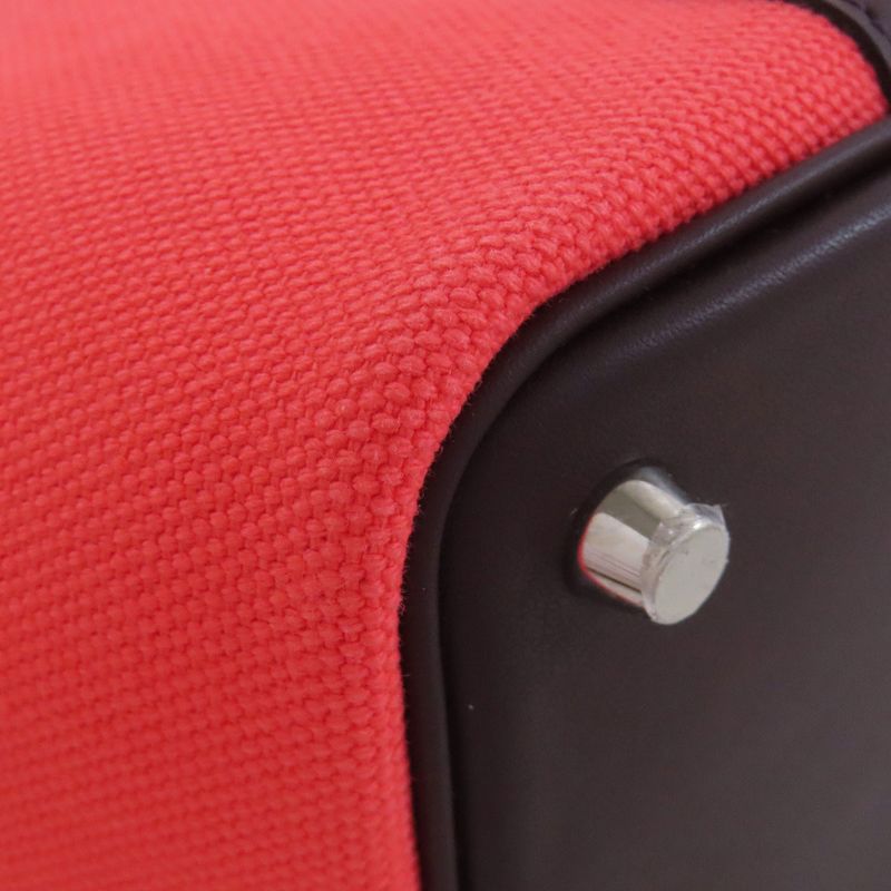 Hermes Picotin Lock PM Silver Hardware Handbag Toile Ashe Women