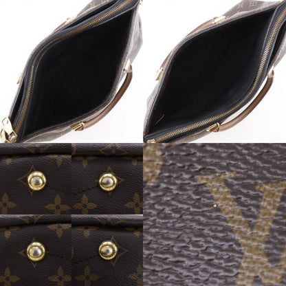 Louis Vuitton Pallas 2WAY Shoulder M41064 Monogram Canvas Noir Black Brown