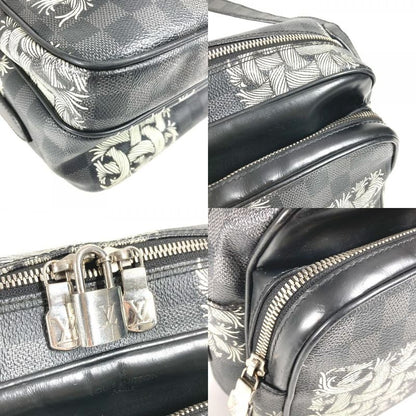 Louis Vuitton Shoulder Bag Nile PM Nile PM N41572 Damier Graphite Canvas Black