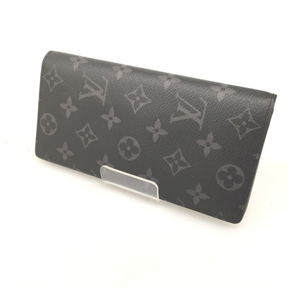 Louis Vuitton Bifold Wallet Monogram Eclipse Portefeuille Brother Initial