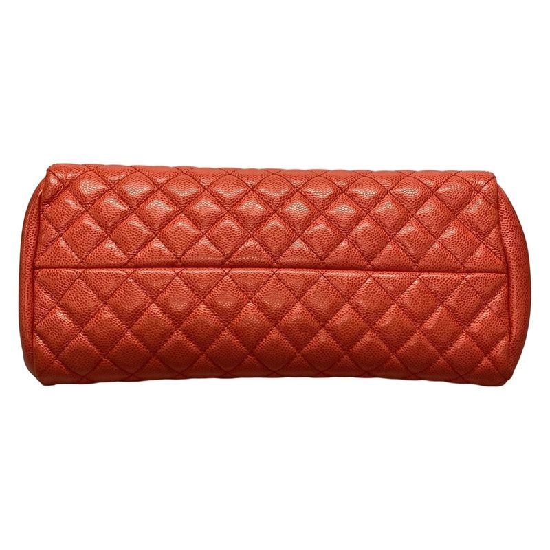 Chanel Shoulder Bag Mademoiselle Beauring Bag Coral Chain Shoulder/silver