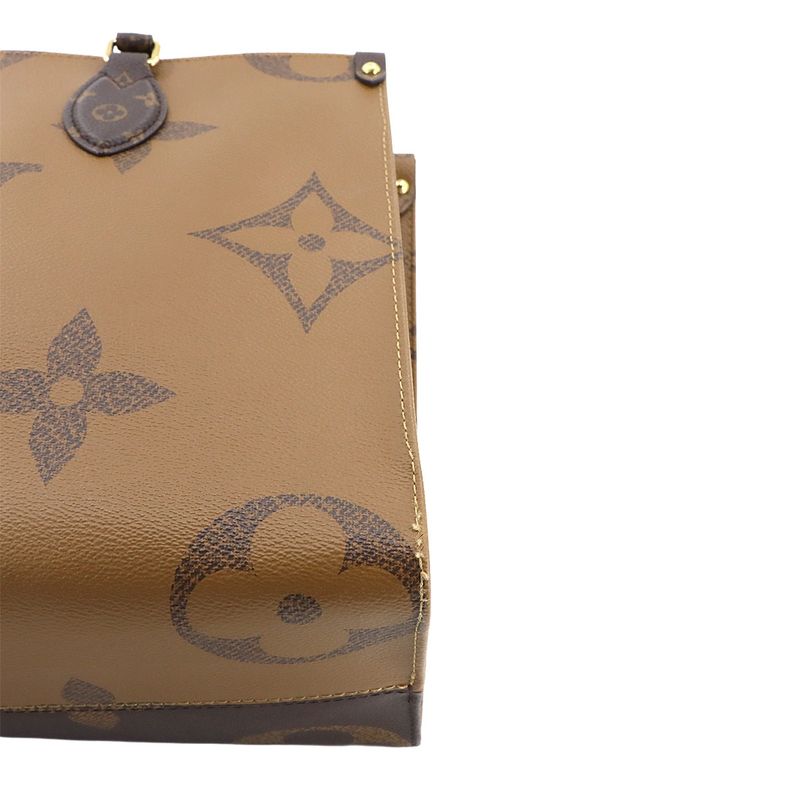 Louis Vuitton Giant Monogram On-the-go MM 2way Tote Shoulder Bag M45321 RFID