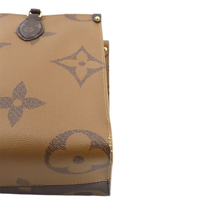 Louis Vuitton Giant Monogram On-the-go MM 2way Tote Shoulder Bag M45321 RFID