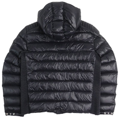 Prada 2020 Sga654 Triangle Logo Triangle Plate Hooded Down Jacket Black 52