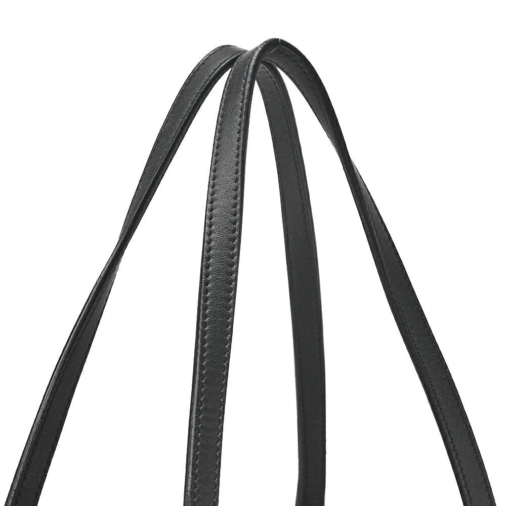 Chanel Tote Bag Coco Mark Canvas With Whistle Charm White And Black Silver