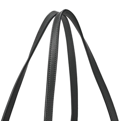 Chanel Tote Bag Coco Mark Canvas With Whistle Charm White And Black Silver