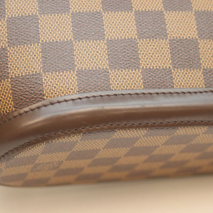 Louis Vuitton 08 N51121 Damier Manosque PM Tote Bag Brown Ladies