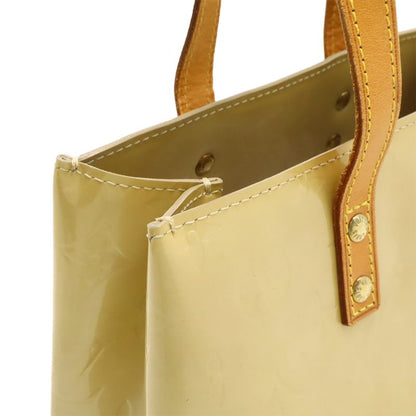 Louis Vuitton Monogram Vernis Reed PM Handbag Tote Mini Tote Enamel Patent