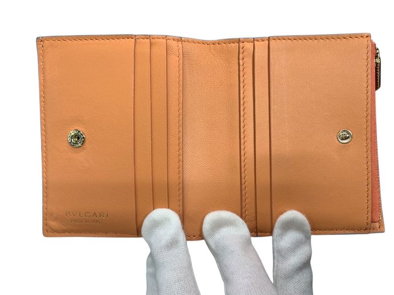 2521bvlgari Bvlgari Infinitum Embossed Monogram Preowned Excellent Condition