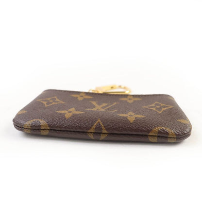 Louis Vuitton M62650 Card Key Case Pochette/cles Monogram Canvas Coin Case