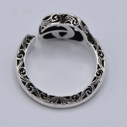 Gucci Ring Double G Key Ring Size 15 Approx 5.7g Silver SV 925 Accessories
