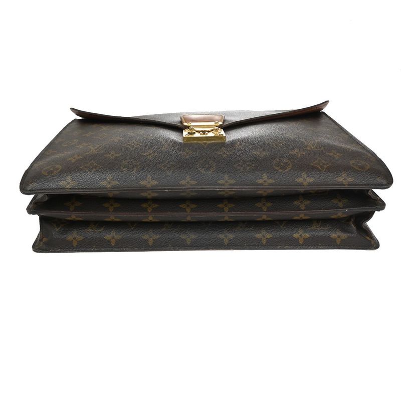 Louis Vuitton Conseiller Business Bag Handbag Monogram M53331 05ka670