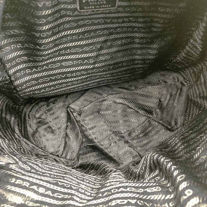 Prada Backpack Daypack Black Nylon Women Men Fashion