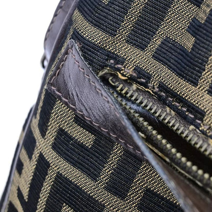 Fendi Shoulder Bag Zucca Pattern Brown 63ka298