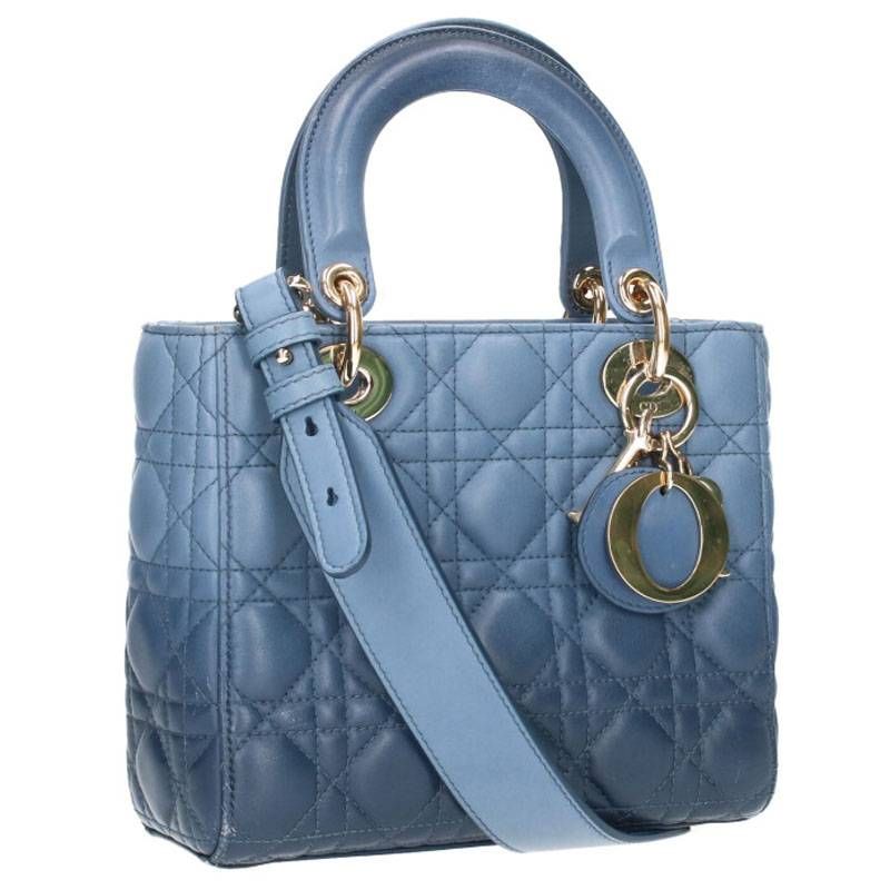 Christian Dior LADY DIOR MY Abcdior 2WAY Gradient Shoulder Bag Women