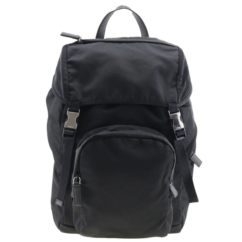 Prada 2vz135 Nylon NERO Unisex Backpack/daypack