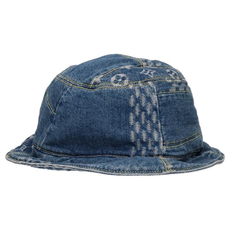 Louis Vuitton Mp2734 Damier Giant Wave Hat Men's