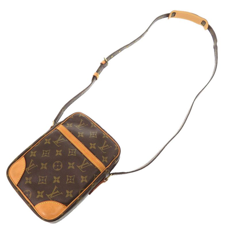 Beta None Shishi Louis Vuitton Danube Monogram M45266 Shoulder Bag LV 1076
