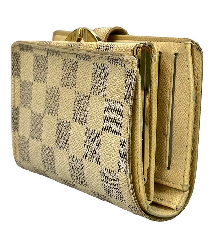 Louis Vuitton Portefeuille Viennois Damier Azure N61676 Women Men Louis Vuitton