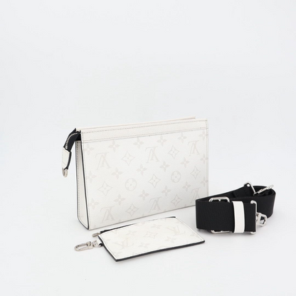 Louis Vuitton Taiga Lama Gaston Wearable Wallet Shoulder Bag