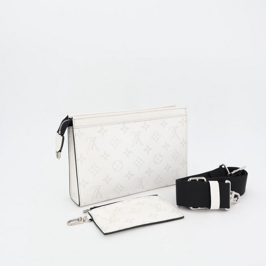 Louis Vuitton Taiga Lama Gaston Wearable Wallet Shoulder Bag