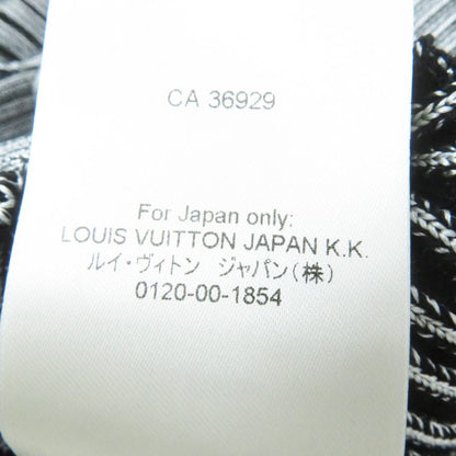 Louis Vuitton 22SS Trumpet Sleeve Cardigan Black Gray M With Box Made In Italy