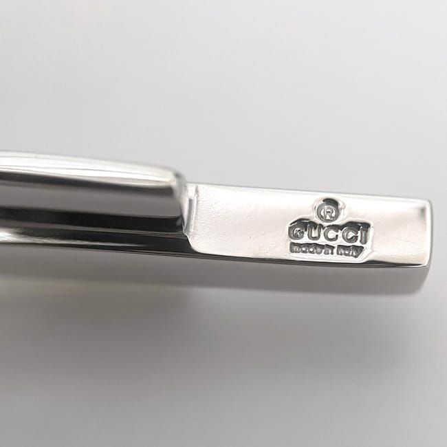 Gucci Cross Necklace Silver Polished Ag 925 S Rank