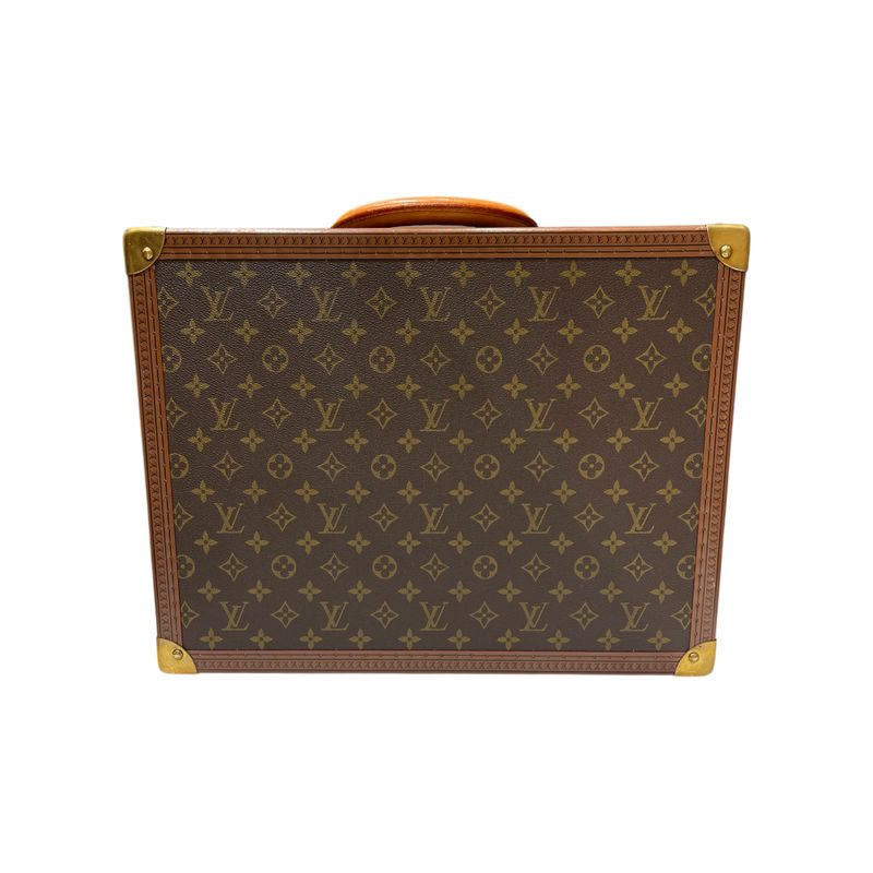 Louis Vuitton ⑤ M21325 Bisten 60 M21325 Trunk Monogram Unisex Brown FREE